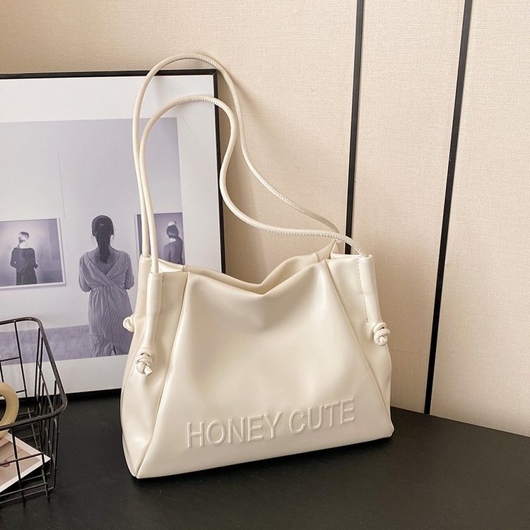 2024 Summer New Tote Bag Single Shoulder Fashion Versatile High-End Large Capacity Student Class Bag Spring - Image 2